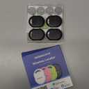 Air Tracker Tags-4 Pack [Apple MFi Certified], Smart Bluetooth Tracker Tag 110 dB Item Finder with Apple Find My (iOS Only) Key Finder and Item Locator Smart Tag for Keys, Luggage, Wallet