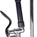 Spray Valve for Use in Commercial Kitchen. Pre Rinse Sprayer Replacement Kit for Pre Rinse Faucet with 1.42 GPM Flow Rate - Black