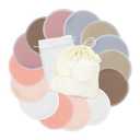 wegreeco Nursing Breast Pads (14 Pack) + Laundry Bag & Travel Storage Bag, 4.7 inch Option - Washable & Reusable Breastfeeding Nursing Pads (Mild, Large) (Mild, Plain Shape)