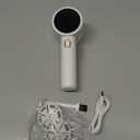 Fabric Shaver, Lint Remover Rechargeable, Electric Portable Sweater Defuzzer with 3 Speeds, 6 Leaf Blades, Digital LED Display to Remove Pilling for Clothes, Furniture, Sweater, Couch, Blanket (White)