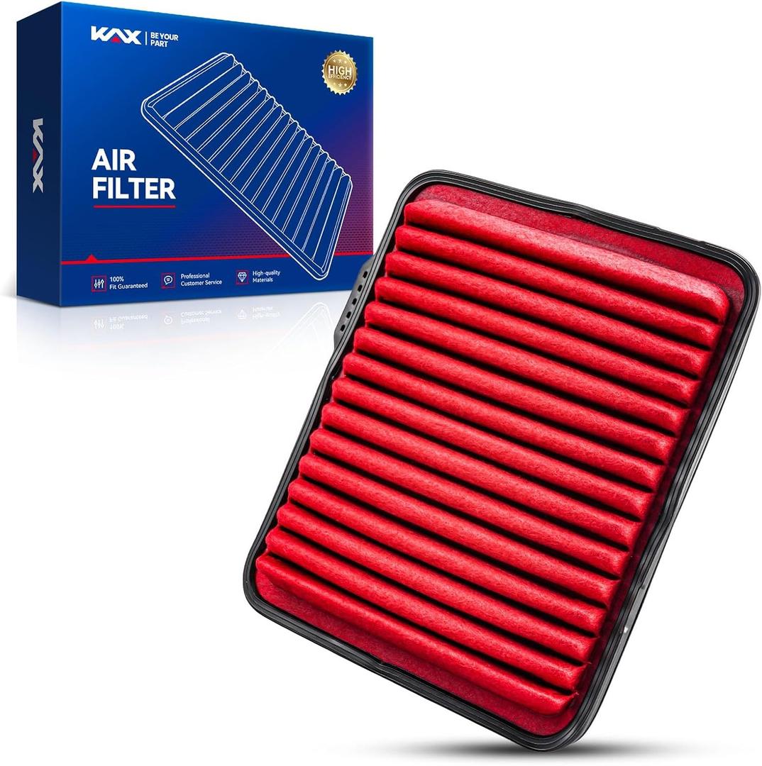KAX Engine Air Filter, CA9492 Replacement for Chevrolet Malibu 2.4L 2008-2012, Equinox 3.4L 2005-2009, Malibu 3.6L 2008-2012, Equinox 3.6L 2008-2009, Malibu 3.5L 2009-2010, Saturn Vue 3.5L 2004-2007