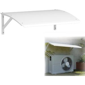 AIWFL Air Conditioner Cover for Outside Units, Carbon Steel Air Conditioning Sun Shade, Outdoor Mini Split Covers, AC Condenser Heat Pump Unit Cover for UV, Rain, Snow Protection