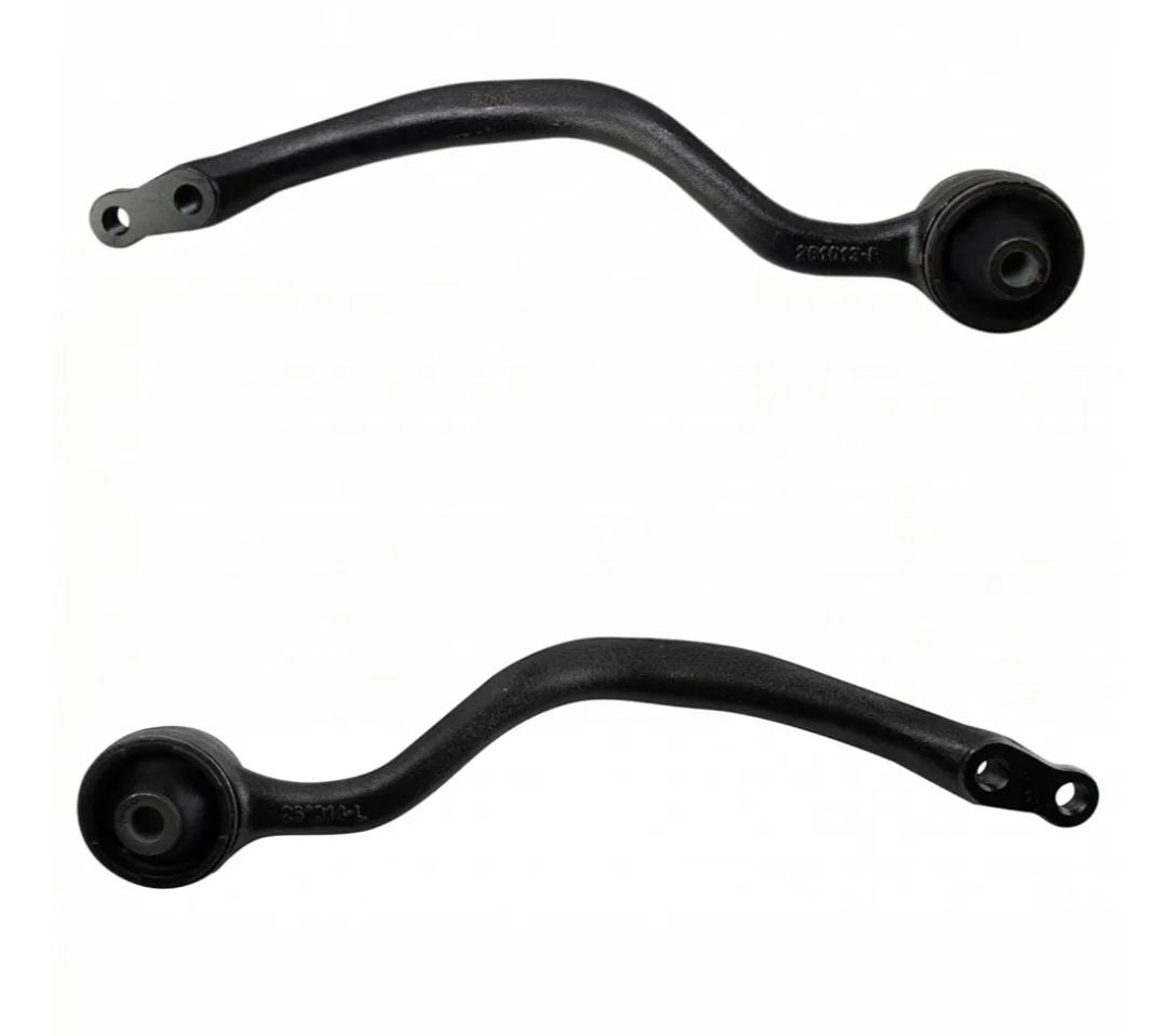 TRQ Front Lower Control Arm Set Compatible with 1998-1999 Lexus GS300 GS400