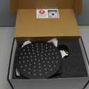 Tub Shower Faucet, Matte Black Shower Faucet Set with 8-Inch All-Metal Rainfall Showerhead and Bathtub Spout, Single-Handle Tub Shower-Trim Kit Included Valve, Matte Black