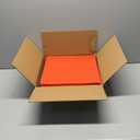 Dicasser Christmas Ornament Storage with 8 Tray Dividers-Adjustable for 128-3 72-4 32-6 Holiday Ornaments, Fit Many Sizes Ornaments (Body Red-Cover Clear)