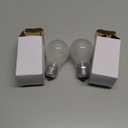 75 Watt Incandescent Light Bulbs, A19 75 WATT Incandescent Light Bulb 75W A19 Shape 2PACK