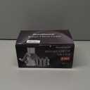 Ourokhome Rotary Cheese Grater Hand Crank, Kitchen Shredder Speed Mandolin Slicer Nuts Grinder with Handle and Drum Blades for Cheese, Vegetable, Walnuts, Chocolate, Potato, Carrot, 3 Blades, White