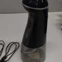 Water Dental Flosser, Portable Oral Irrigator with 300ML Water Tank, IPX7 Waterproof, Rechargeable, 4 Modes for Deep Teeth Cleaning, Travel-Friendly (Black)