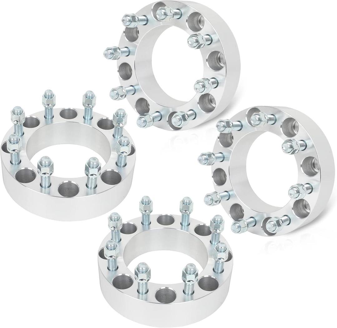 ECCPP 4PCS 2in 8x170 to 8x6.5 Wheel Adapter for Ford F-250 2003-2009