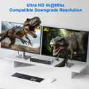 USB 3.0 KVM Switch - 4 Computers, 2 HDMI Monitors, 4K@60Hz, EDID Support, Audio & 3 USB 3.0 Ports