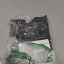 Faucet Mat for Kitchen Sink, 14"X5.5" Silicone Sink Splash Guard with Soap Holder, Snap-On Design & 7slope Fast Drain, Folding Sink Faucet Mat for Universal Kitchen Bathroom SinkBlack