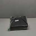 uxcell 6 Pcs Fabric Storage Bins, 11 Inch Cube Storage Bin Foldable Storage Cube Organizer Bins with Handles for Shelf Closet, Nursery Home, Bedroom (Black)