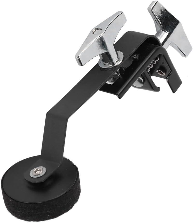 Drum Damper Silencer Snare Drum Muffler Tone Control External Clamp - Black Drums Damper Accessory