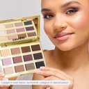 tarte tartelette matte Amazonian clay palette Full-Size Eyeshadow Palette, Cool-Toned Longwear Buildable Makeup, Perfect for Travel, Vegan & Cruelty-Free