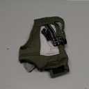 Small Dog Coat with Harness Built in, Warm Dog Jacket Winter with Zipper On Back, Waterproof Pet Snow Jacket Snowsuit Pet Sweater Clothes for Puppy, Army Green XS