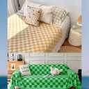 Antfuny Giant Beach Towel Blanket Autumn Outing Stuff for Women & Men Road Trip Camping Gear Ship Cruise Gear Must Haves Large L Teal Plain Pattern Airplane Accessories Travel Gadgets Yard Mat