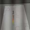 Yahi Red Light Photon Facial & Neck Mask with Remote Control, 7 Custom Modes with Infrared, Portable & Rechargeable with Timer for Home Use, 175 HighDensity Light Beads, White