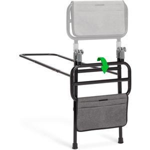 GreenChief Folding Bed Rails for Elderly Safety, Adjustable Bed Railing for Senior Assistance, Medical Grab Bar with Storage Bag, Handicap Bed Assist for Fall Prevention fits King, Queen, Full, Twin