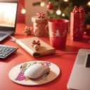 Teacher Round Mouse Pad for Desk 8x10Inch, 8.6L x 8.6W inches