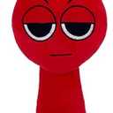 Soft Plush Toys Song Game Plushies Stuffed Plushes Soft and Funs Stuffed Toys Dolls for Fans and Friends Birthday for Girls Boys (Red)