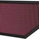 K&N High-Flow Original Lifetime Engine Air Filter: Increase Power: Premium, Washable: Compatible with 2022-2025 FORD: Bronco, Bronco Raptor, Ranger, Ranger Raptor, 33-5132