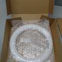 FC8T9/KB 22W Round Light Bulb, 8 Inch T9 22 Watt Circular Light Bulbs, Replacement Circline Lamp, Warm White 3000K 1400 Lumens, G10q 4 Pin Prong, 2 Pack