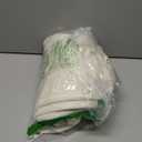 PRETTYGARDEN Women Spring Sweatsuits Two Piece Sets Mock Neck Long Sleeve Knit Tops Wide Leg Pants Lounge Set Travel Outfits (Large, Beige White)