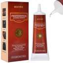 Professional Leather Glue Adhesive -120 ML Industrial Strength, Clear & Flexible Bond for Shoes, Bags, Purses, Furniture, Car Seats, Jackets (Repair Vinyl, Suede, Upholstery, Rubber)