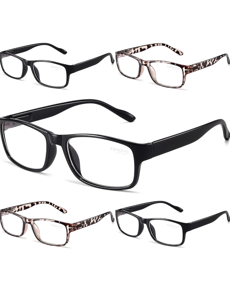 Gaoye Reading Glasses Men/Women, Eyeglasses, Blue Light Readers for Men/Women, Computer Eye Glasses, Cheaters