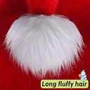 TCJJ Santa Hat for Adult Christmas Hats Unisex Holiday Velvet Double Layer Comfort Xmas Hat for New Year Festive Party
