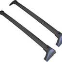 VANGUARD VGRCB-2262AL Black Powdercoat OE Style Cross Bars | Compatible with 20-24 Toyota Highlander HL, L, and LE Only