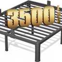 14 Inch Queen Bed Frame Heavy Duty Platform with Storage Space