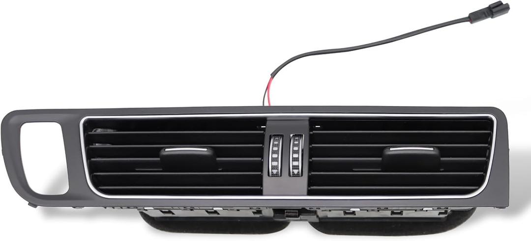 Car Center Console Dashboard Louver Conditioning Vent Assembly Compatible with Q5 2010-2017 Replace 8R1820951GWVF 8R1820951L