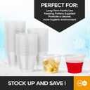 Turbo Bee Disposable Medicine Cups (1 oz) 1200 Pack,Small Plastic Measuring Cups for Medical Purposes, or Mixing and Measuring Resin, Epoxy, DIY Arts, Paint