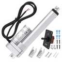 RVMARINEPAT Linear Actuator 12V with Controller 6" 3000N/660lbs Stroke Electric Actuator 5mm/s Motion Actuator Heavy Duty with Reverse Polarity Switch Controller