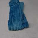 BEDELITE Fleece Throw Blanket for Couch - 300GSM Soft & Warm Fluffy Teal Blanket, Decorative and Giftable Striped Blankets for Women, Men, 50"x60"