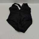 Tempt Me Women Sexy One Piece Swimsuits Deep V Neck Bathing Suits Plunge Hollow Out Swimwear (XX-Large, Black)