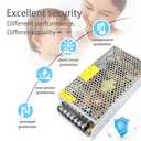24V 10A Switching Power Supply, AC/DC Voltage Regulator, AC 110V/220V to DC 24V 10A 240W Power Adapter Converter for LED Strip, LED Display, 3D Printer
