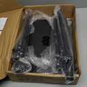 Projector Stand, 33LB Load Bearing & 22-55" Height Adjustable, for Projector/Laptop/DJ Gear, Outdoor/Office/Studio - Stable Base (Black)