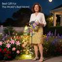 Solar Watering Can with Lights Outdoor Garden, 41" Tall Waterproof Garden Stake Lights Decoration for Yard Lawn Patio Pathway Front Porch Landscape Gardening Gifts for Mom Grandma Women Birthday Gift