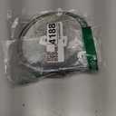 kate spade new york womens 1.25 Inch Reversible Belt (Large, Black / Nickel)