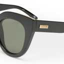 Le Specs. Air Heart Cat Eye Sunglasses Elegant Flattering Style for Women