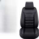 Car Seat Covers for Nissan Patrol GR Y61 2004-2013, Full Set Leather Auto Seat Cushion Covers Front Rear Seat Protector with Airbag Waterproof Adjustable Removable Interiors Accessories (normal)