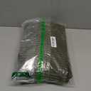 Mecatny Corduroy Decorative Throw Pillow Covers 26x26 Set of 2 for Sofa Living Room, Soft Neutral Boho Couch Pillow Covers for Home Decor, Olive Green