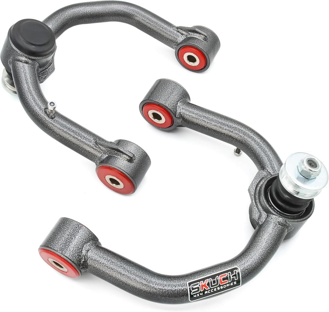 Front Upper Control Arms for 1995-2004 Toyota Tacoma,1995-2002 Toyota 4Runner, 2-4" Lift PU Bushings Control Arms with Ball Joints (2PCS)