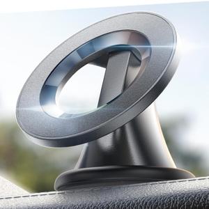 LISEN for Magsafe Car Mount, Mini 360 Rotating Magnetic Phone Holder for Car Dash, Magnetic Phone Mount, Car Accessories for Women Men, Rotatable Holder for iPhone 17 Pro Max Air 16 15 14 13 Kits