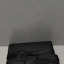 Airplane Foot Hammock, No Collapse Foot Rest for Plane Travel with Extended Adjustment Strap, Portable Desk Foot Hammock with Thickened Foam, Foot Sling Travel Essentials to Relax Your Feet (1 Pc Black)