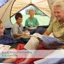 Foam Sleeping Pad for Camping - 1.25-Inch-Thick Waterproof Sleep Pad with Carry Straps for Cots, Tents, or Sleepovers by Wakeman Outdoors (Black)