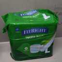 FitRight Adult Diapers, Extra Heavy Absorbency, L (Waist Size 44in-56in), 20 Count, OptiFit Incontinence Briefs for Men and Women, Disposable, Moisture Wicking, Leak Protection,