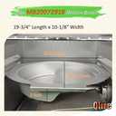 Large Water Bowl for Masterbuilt 40-inch Digital Electric Smoker,Replacement For Part 9007180374 - Water Bowl